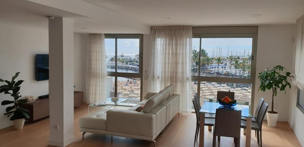 Beachfront Loft In Puerto De Mogan Exteriér fotografie