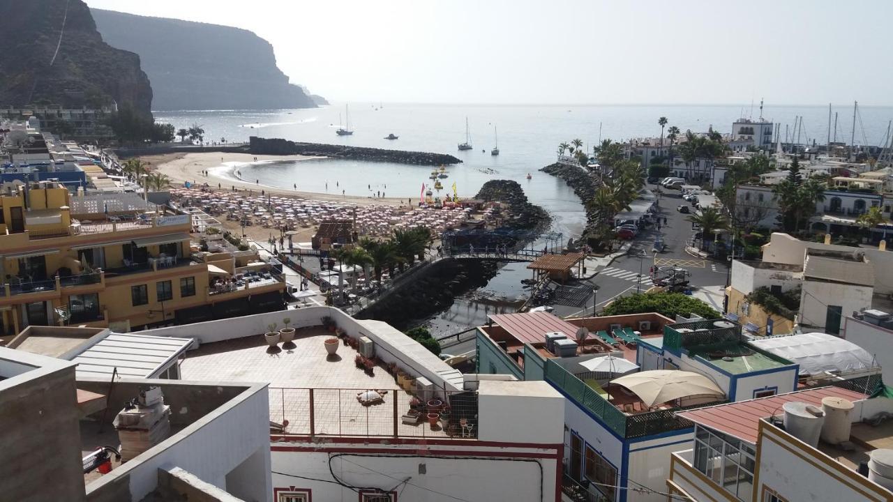 Beachfront Loft In Puerto De Mogan Exteriér fotografie